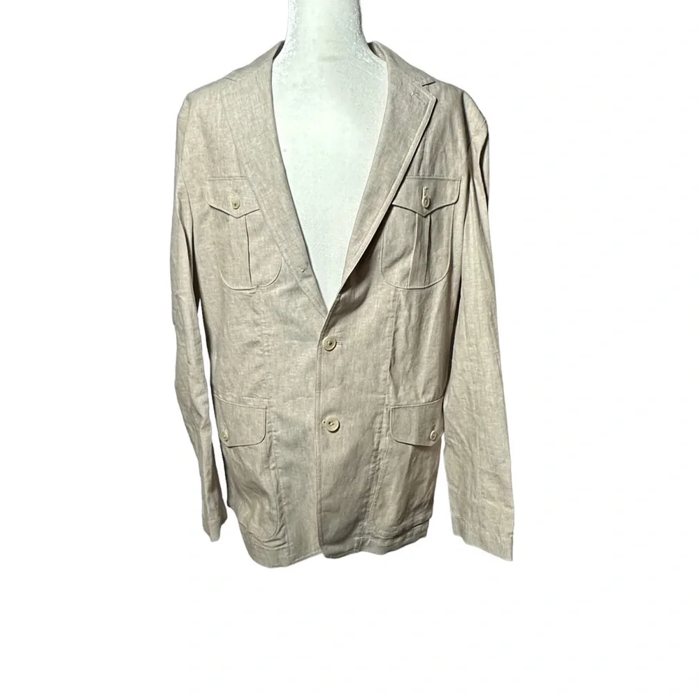 NWT Banana Republic Linen Tailored Fit Dress Jacket
